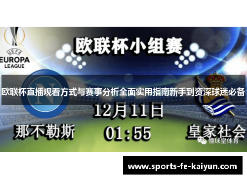 欧联杯直播观看方式与赛事分析全面实用指南新手到资深球迷必备